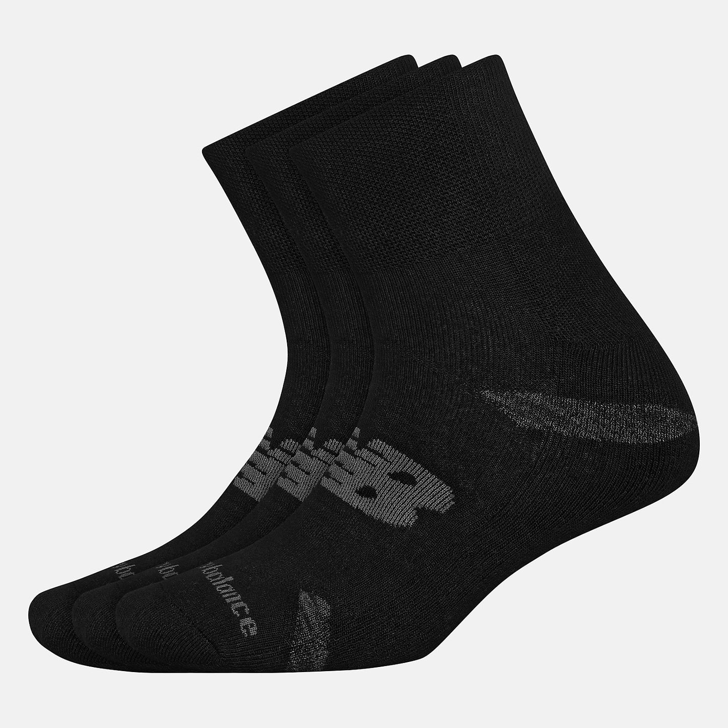 New Balance Performance Cushion Quarter Socks 3 Pack