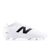 WHITE with Black and Silver