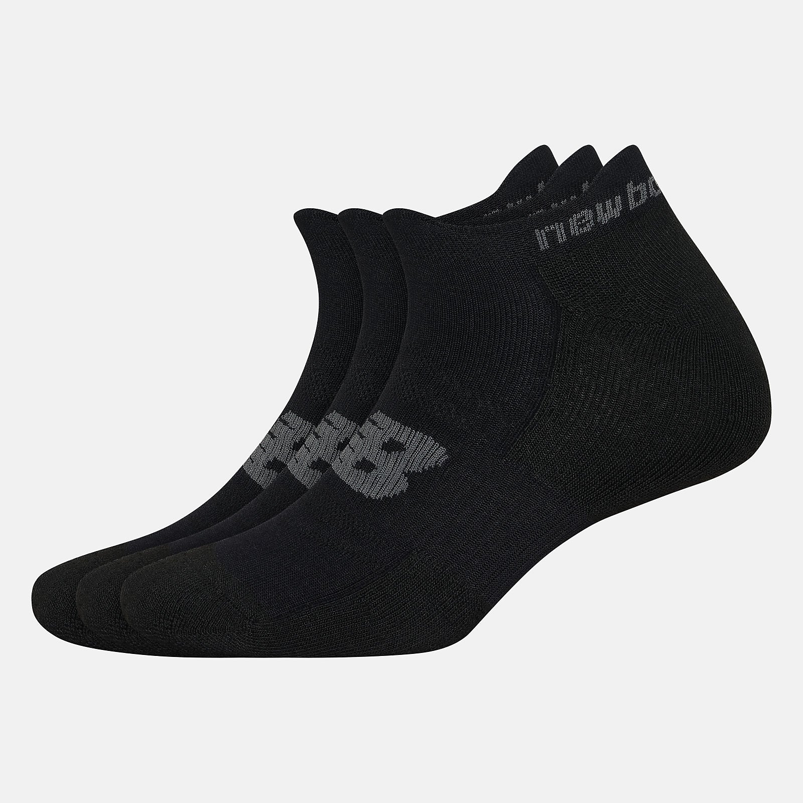 New Balance Strategic Cushion Low-Cut Tab Socks 3 Packs