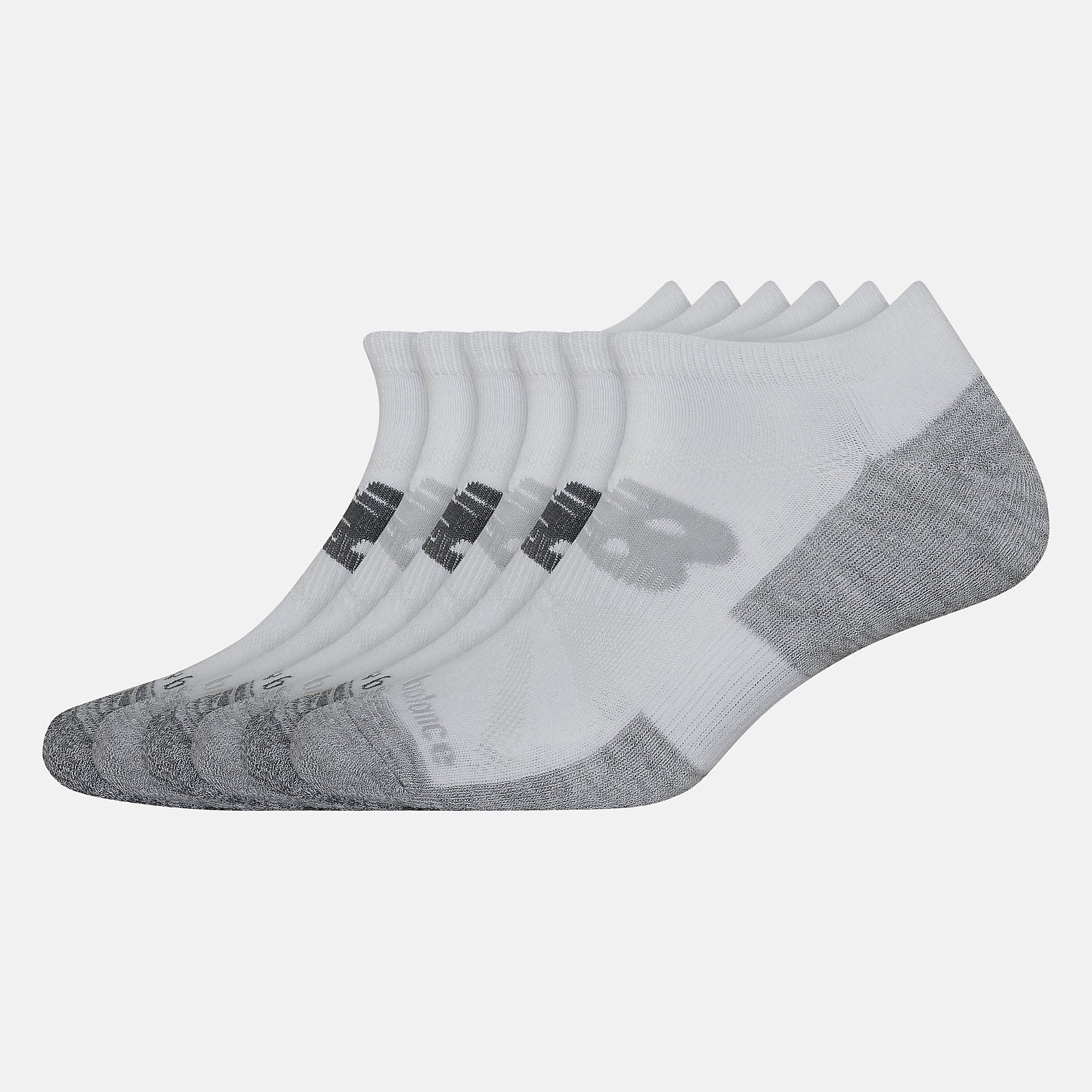 New Balance Performance Cushion Low-Cut Socks 6 Pack
