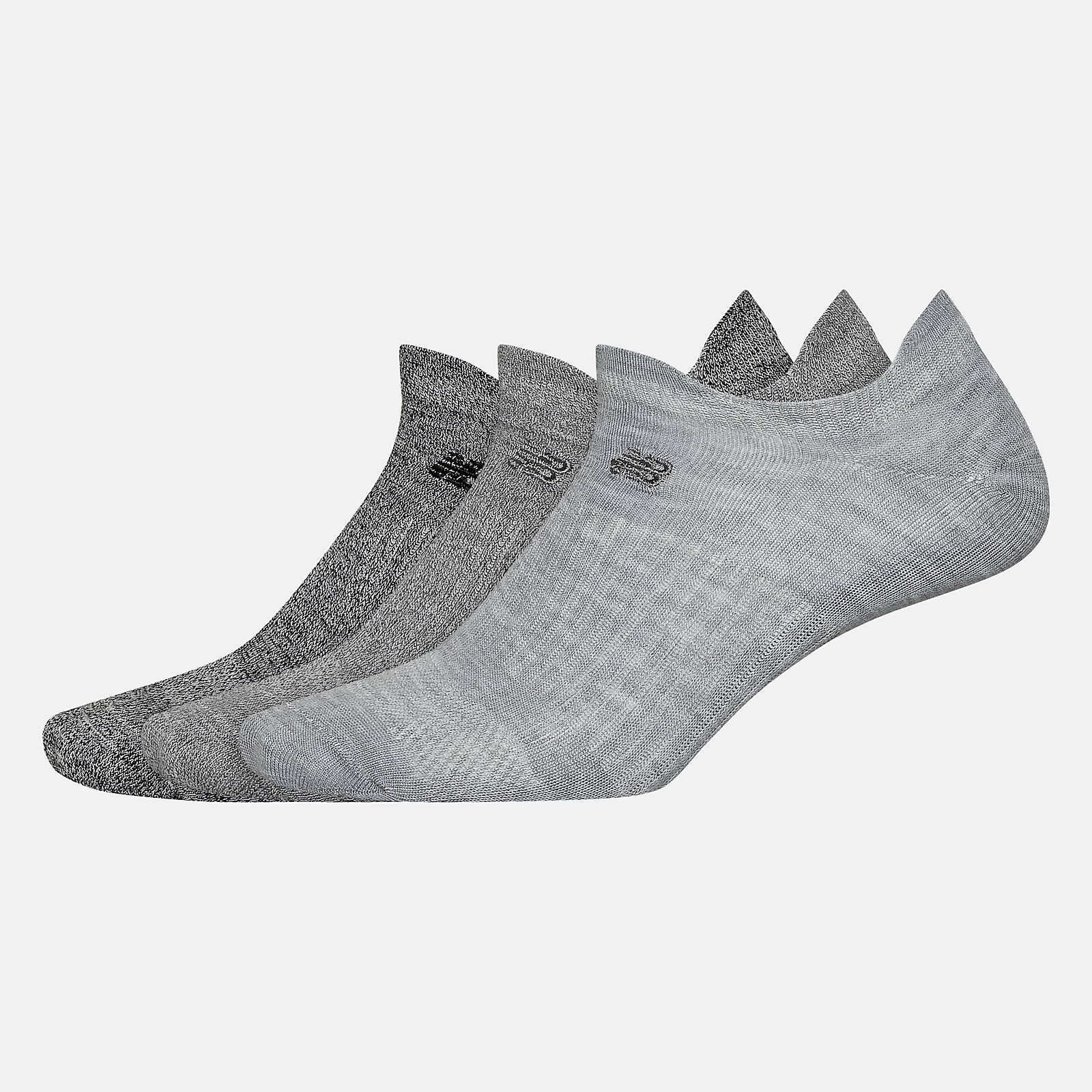 New Balance Flat Knit Lowcut Tab Socks 3 Pack