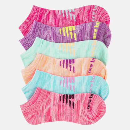 New Balance Lightweight No Show Socks 6 Pack
