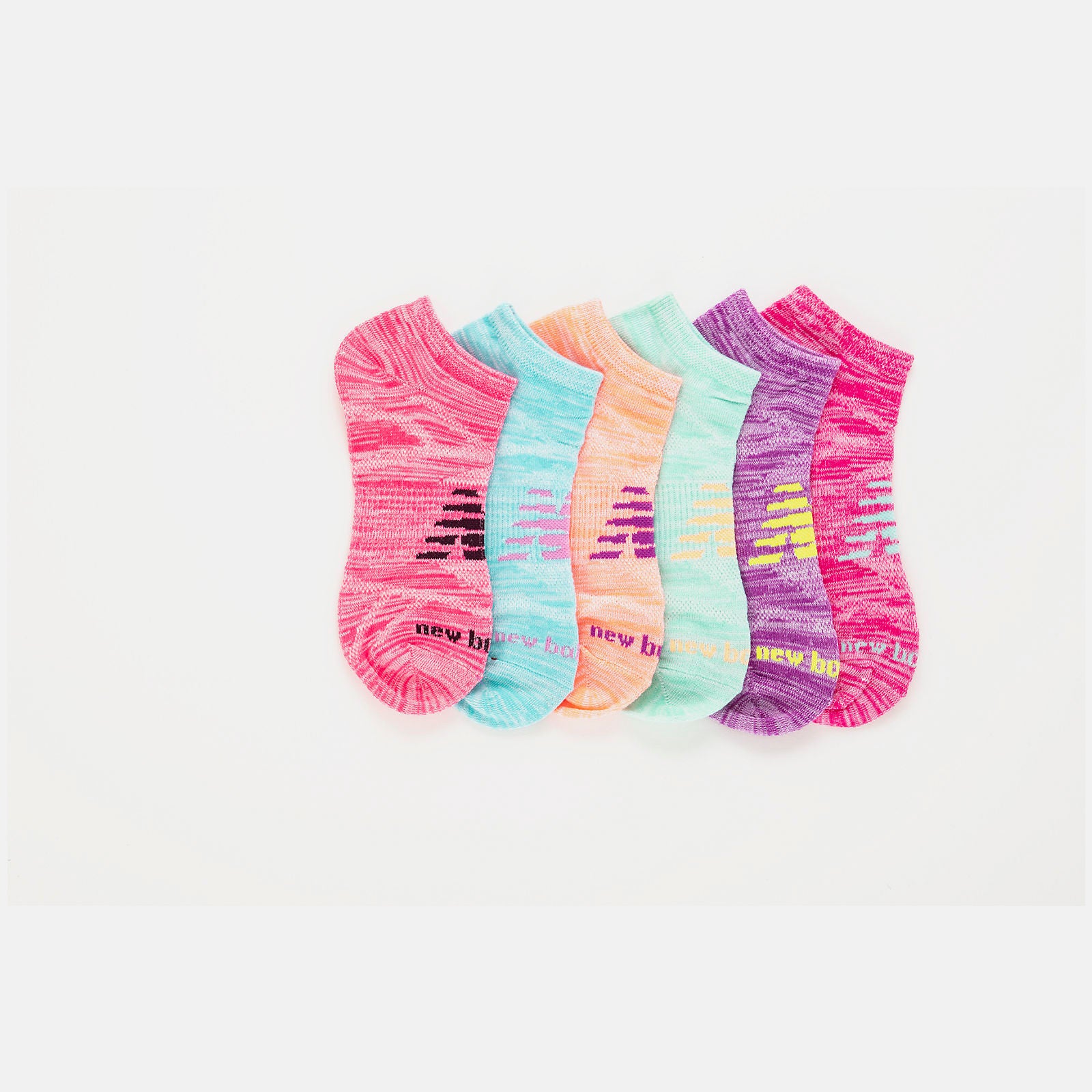New Balance Lightweight No Show Socks 6 Pack