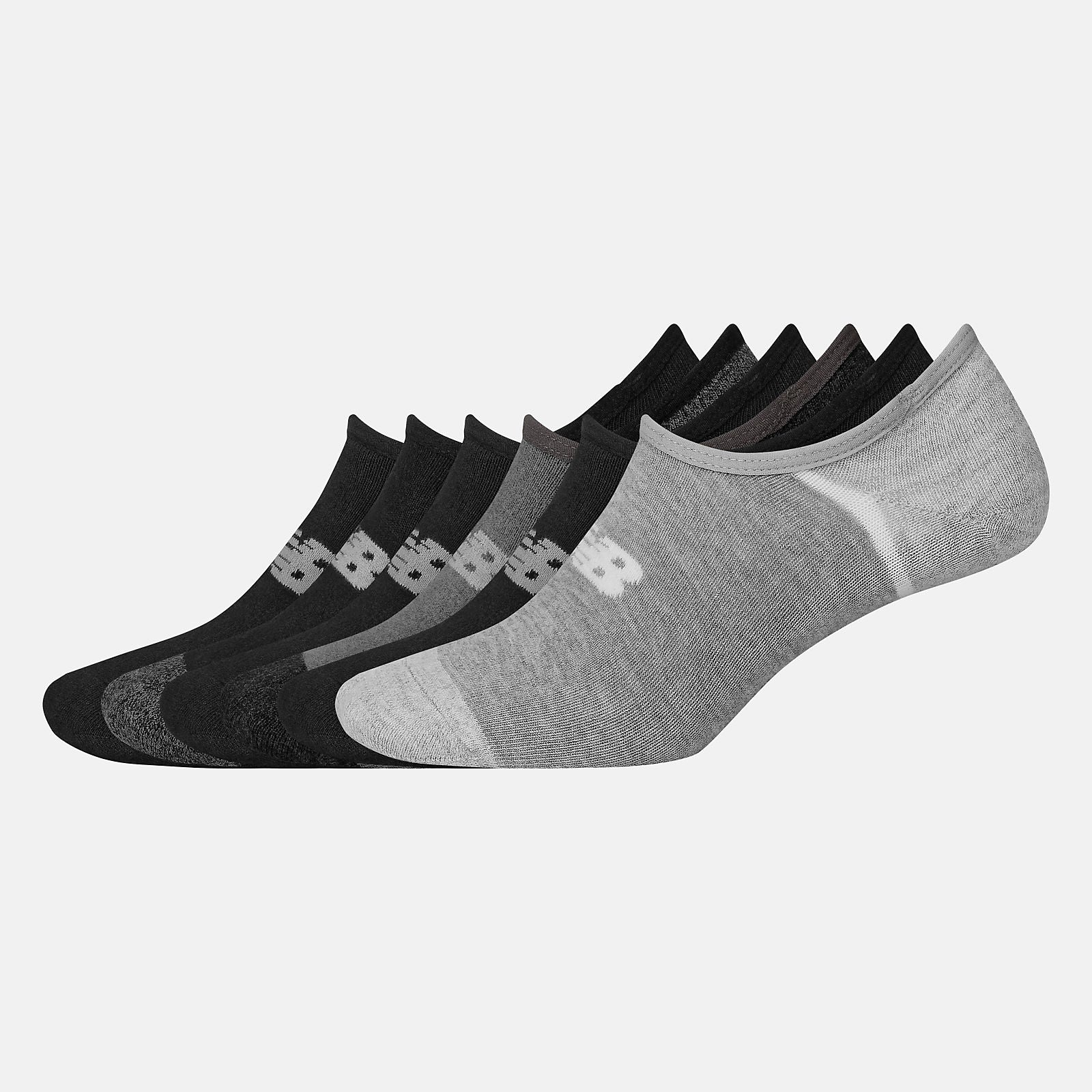 New Balance No Show Liner Socks 6 Pack
