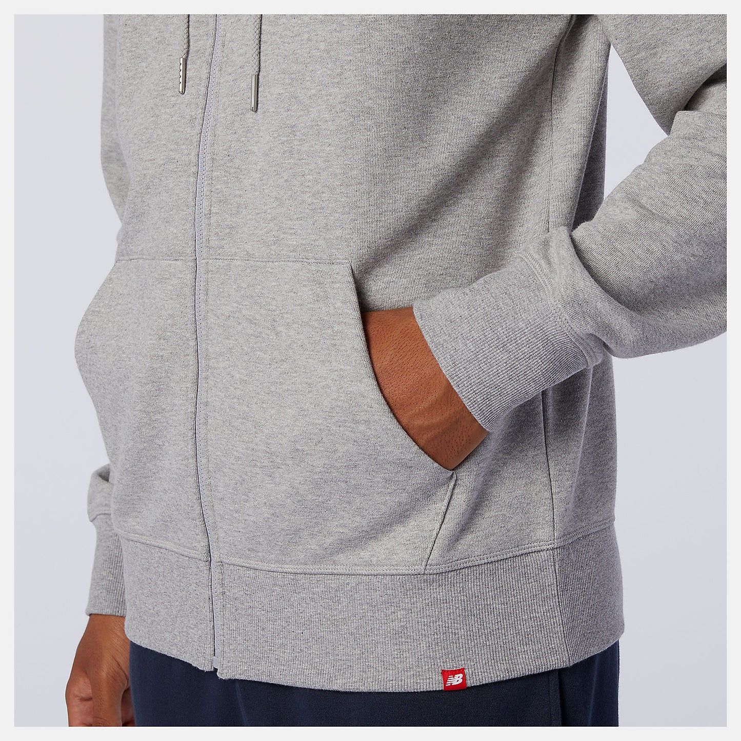 New Balance NB Essentials Stacked Full Zip Hoodie