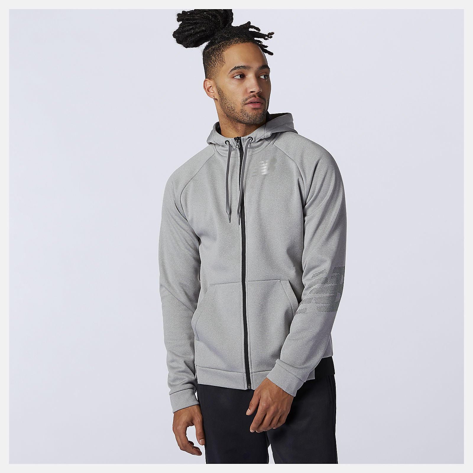 New Balance Tenacity Fleece Full Zip Hoodie