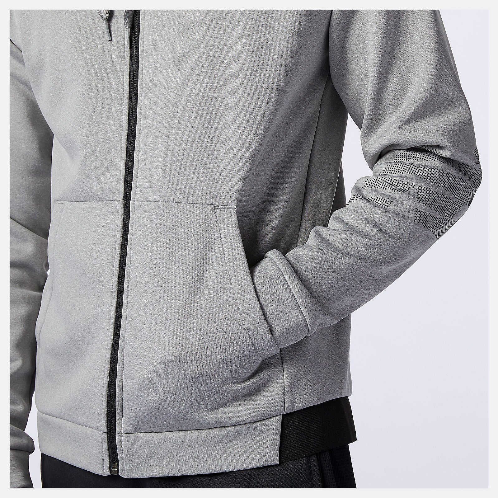 New Balance Tenacity Fleece Full Zip Hoodie