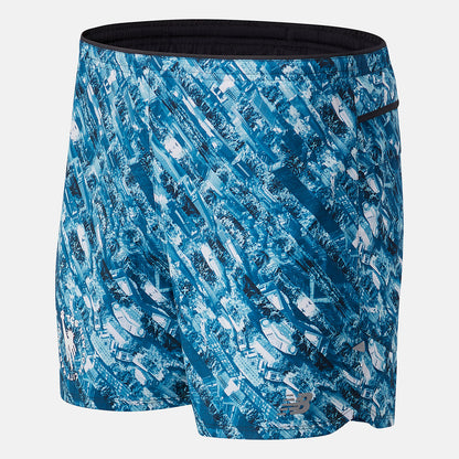 New Balance NYC Marathon Printed Impact Run 5 Inch Short