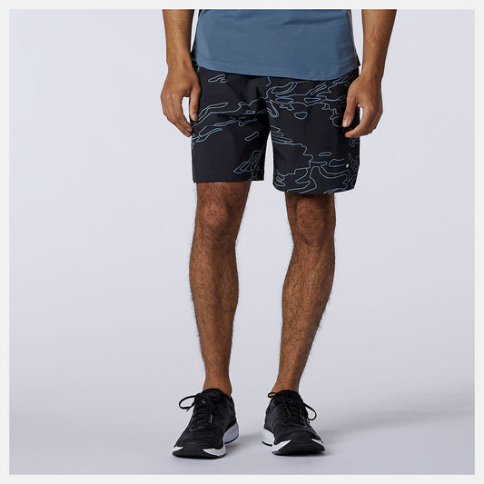 New Balance Fortitech Graphic 7 inch Woven Short