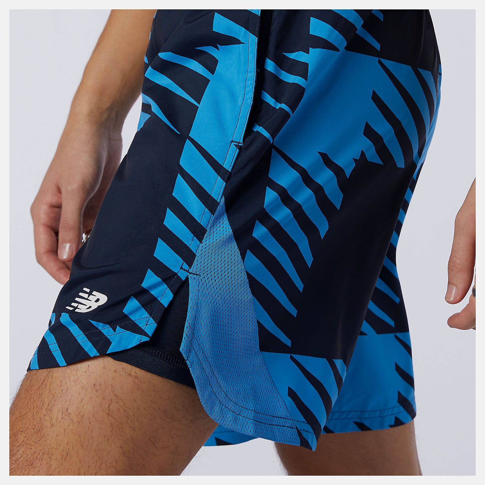 New Balance Printed Fast Flight 2 in 1 7 inch Short