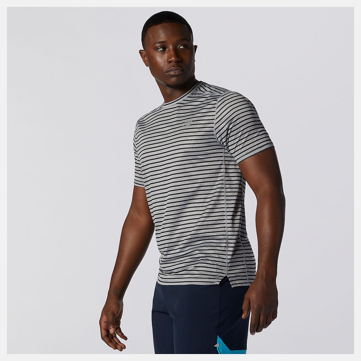 New Balance Printed Impact Run Short Sleeve