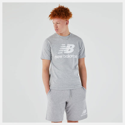 New Balance Essentials Stacked Logo Tee