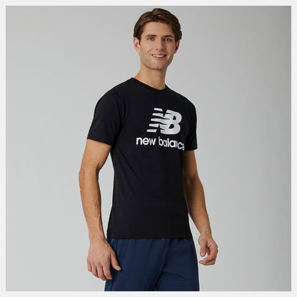 New Balance Essentials Stacked Logo Tee