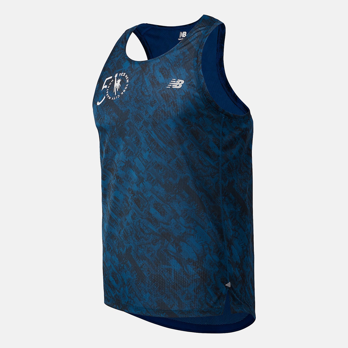 New Balance NYC Marathon Printed Impact Run Singlet