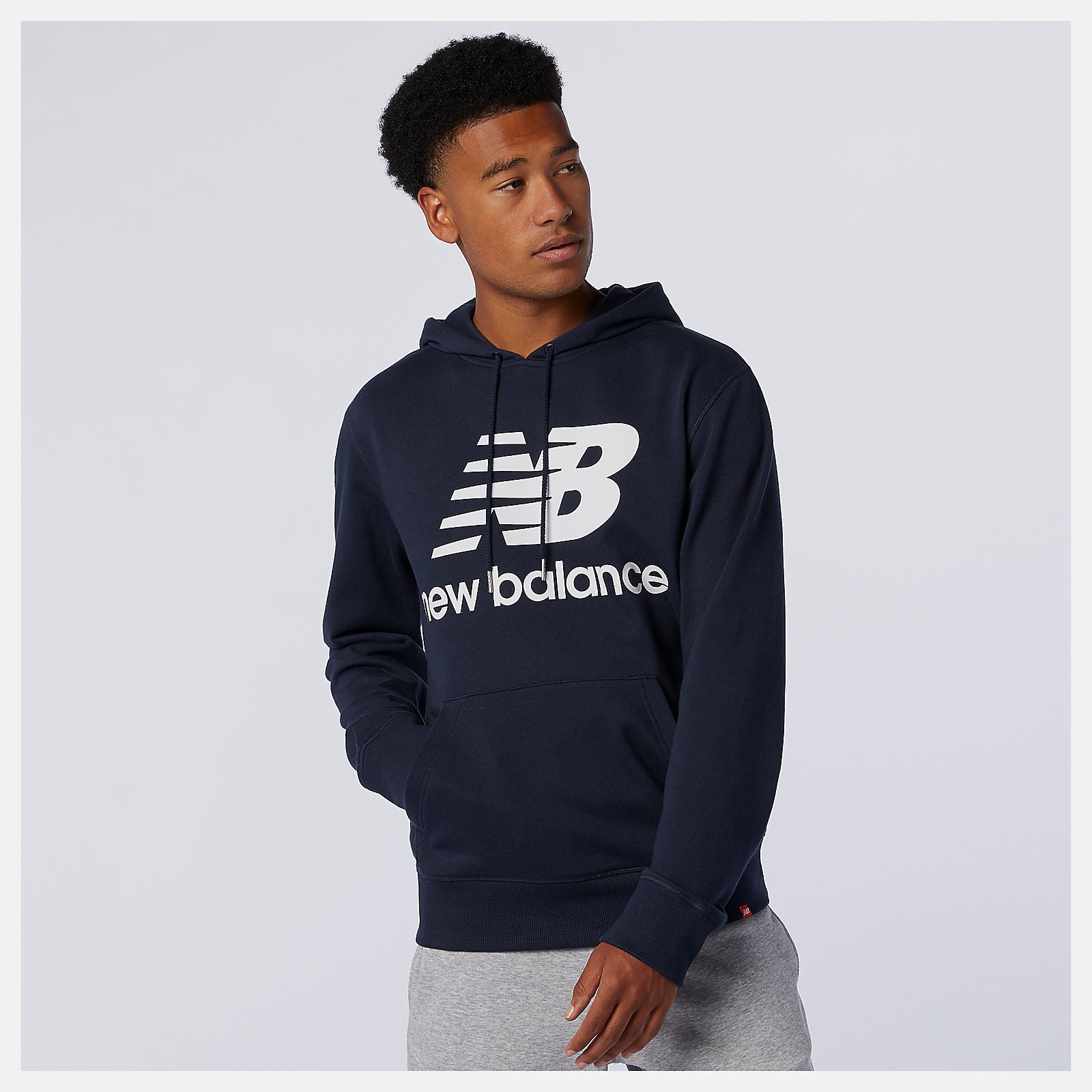 New Balance NB Essentials Stacked Logo Po Hoodie
