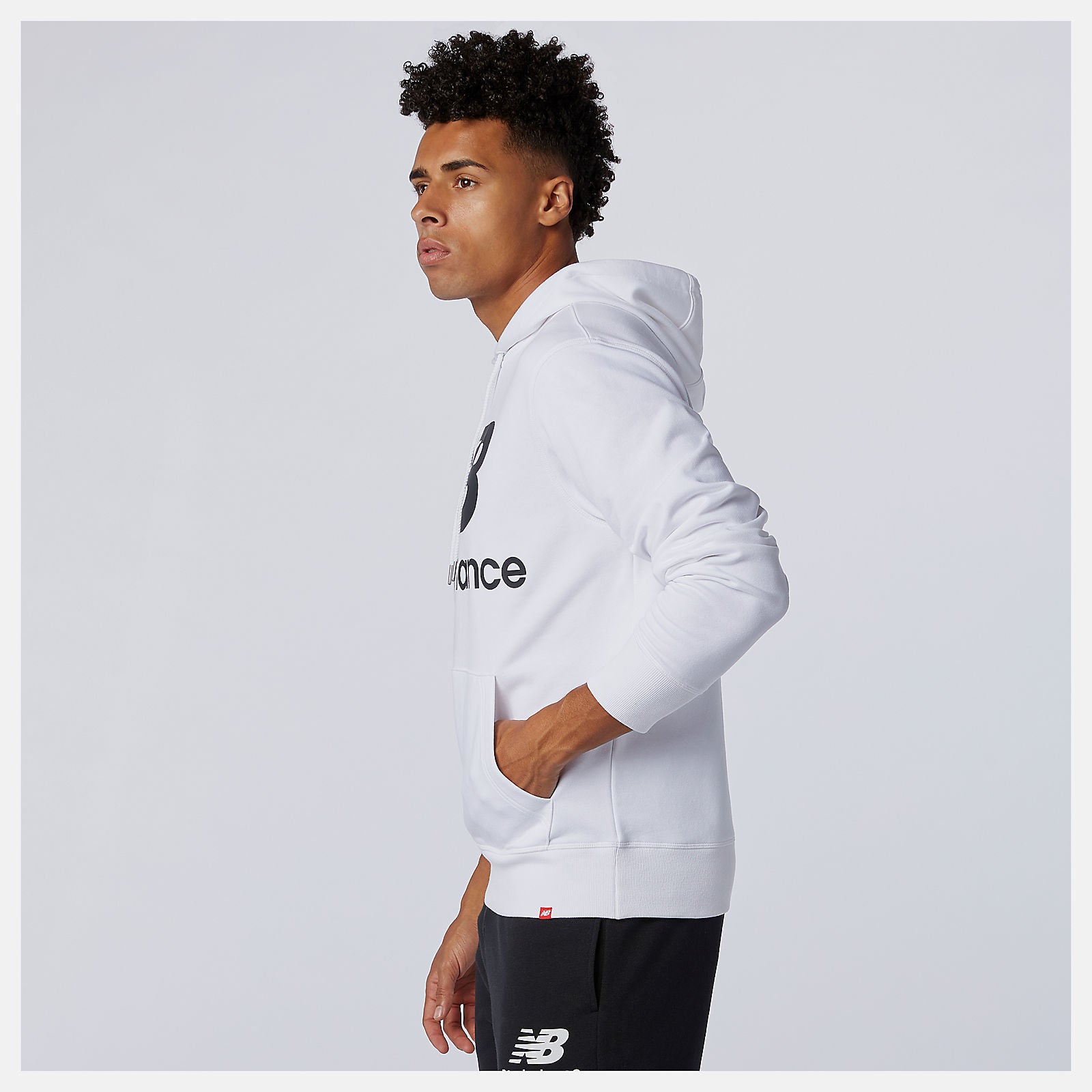 New Balance NB Essentials Stacked Logo Po Hoodie