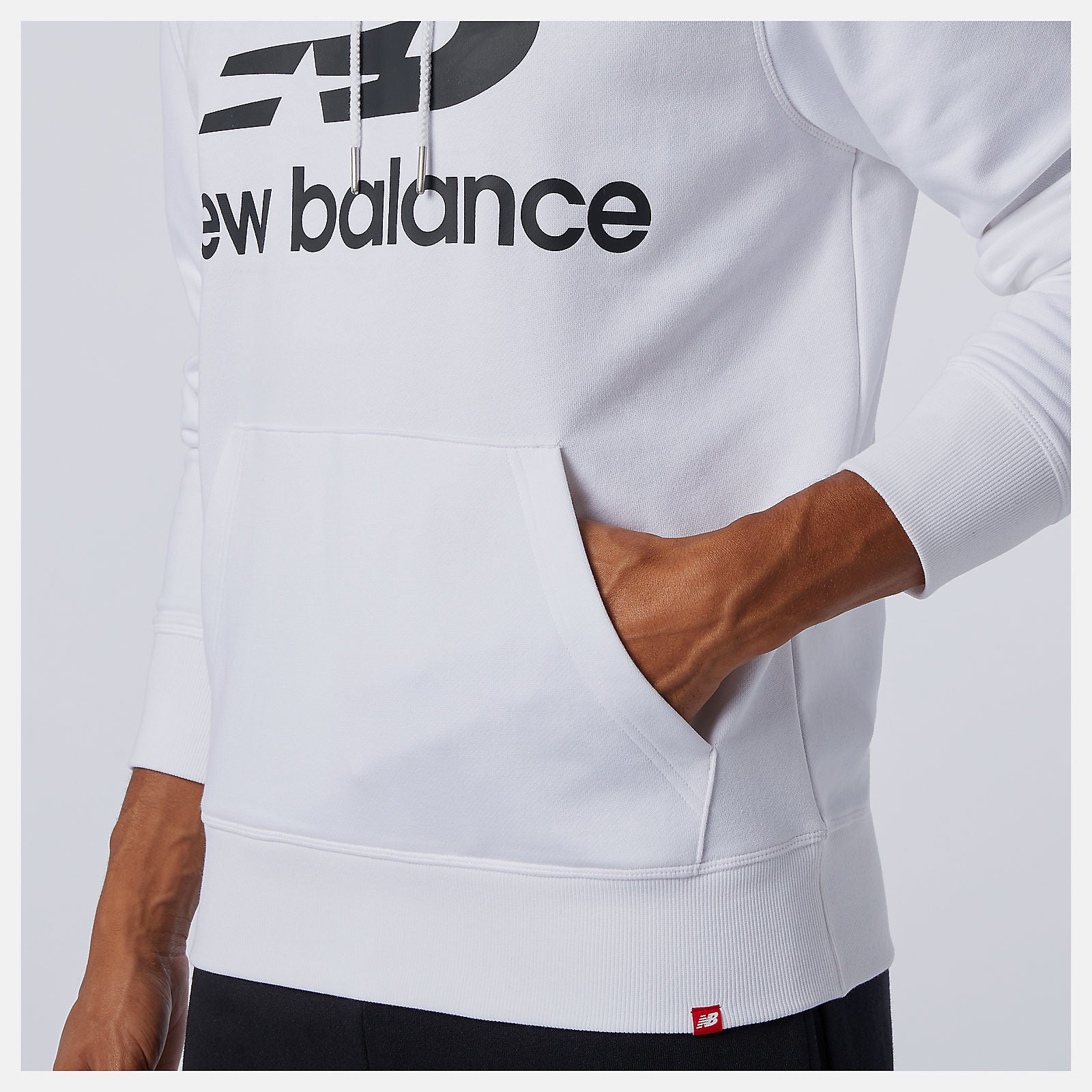 New Balance NB Essentials Stacked Logo Po Hoodie
