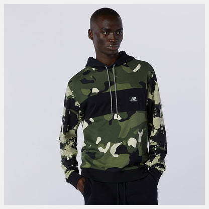 New Balance NB Essentials Fleece Camo Hoodie