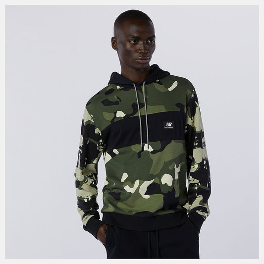 New Balance NB Essentials Fleece Camo Hoodie