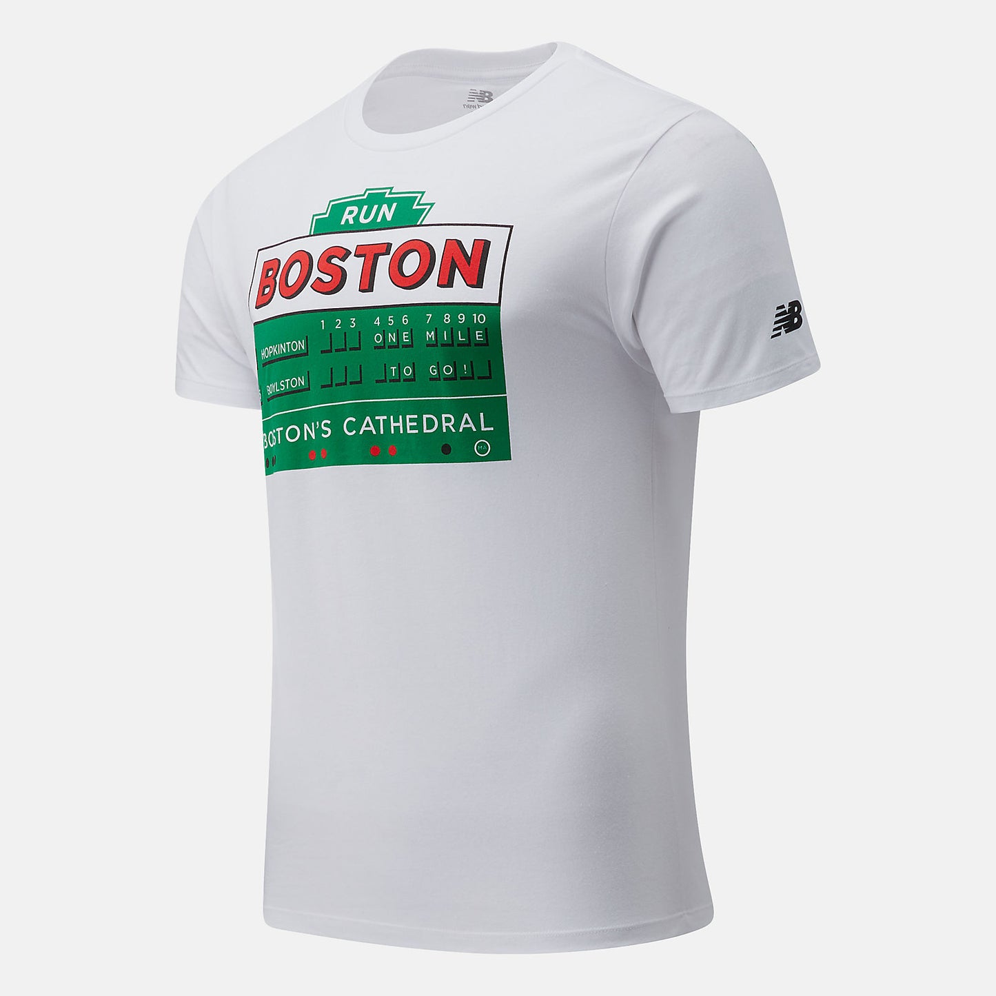 New Balance Boston One Mile To Go Graphic Tee