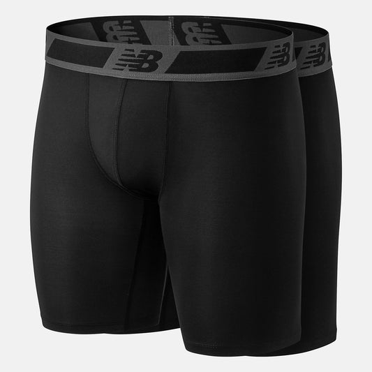 New Balance Men Dry/Fresh 9 Inch Brief 2 Pack