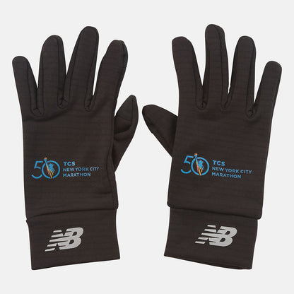 New Balance Marathon Heavyweight Grid Fleece Gloves