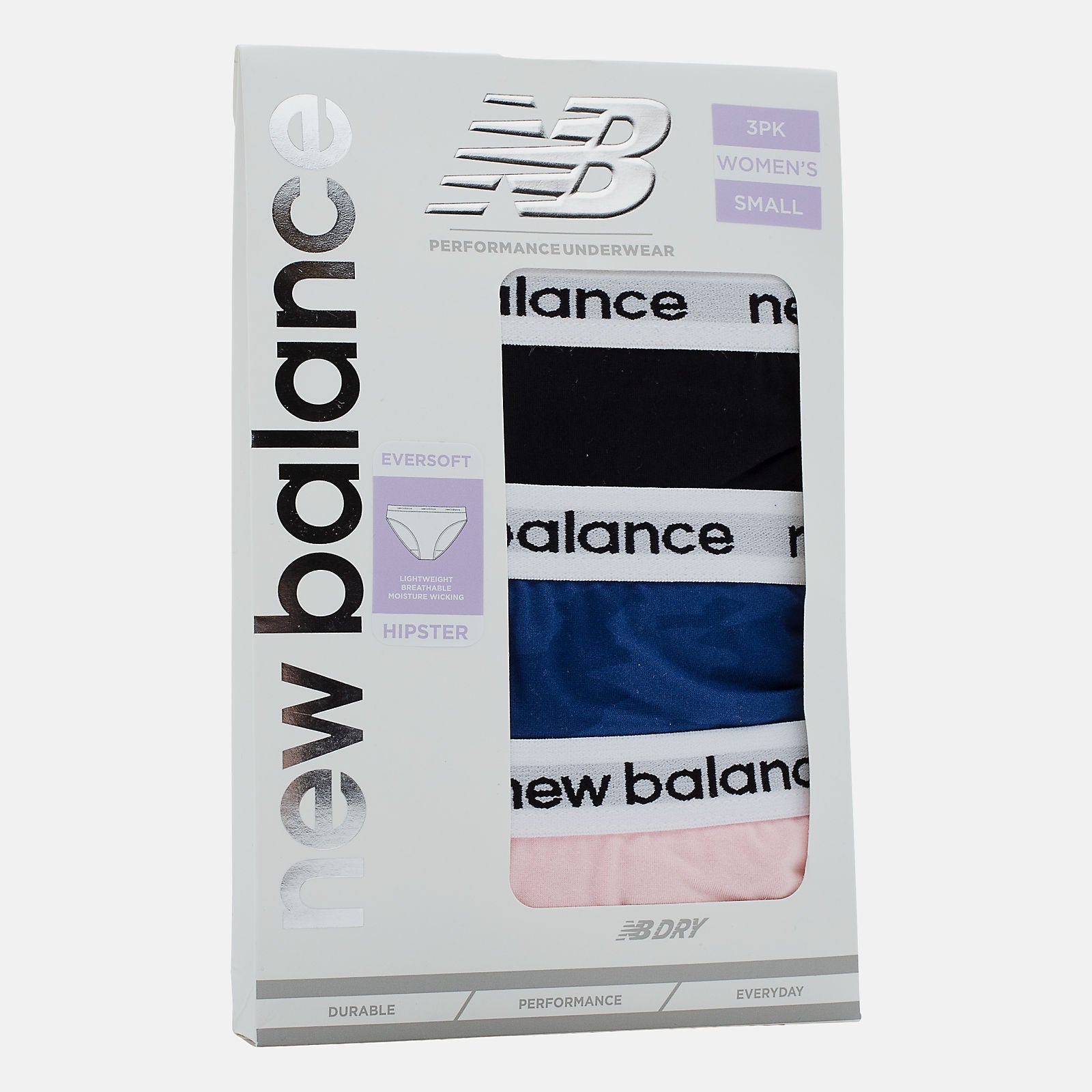 New Balance Eversoft Hipster 3 Pack
