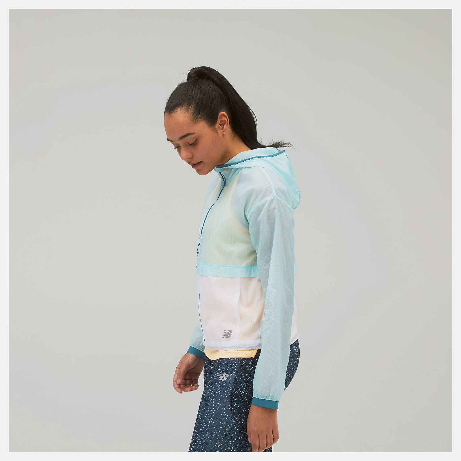 New Balance Printed Impact Run Light Pack Jacket