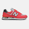 Vivid Coral/White
