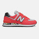 Vivid Coral/White