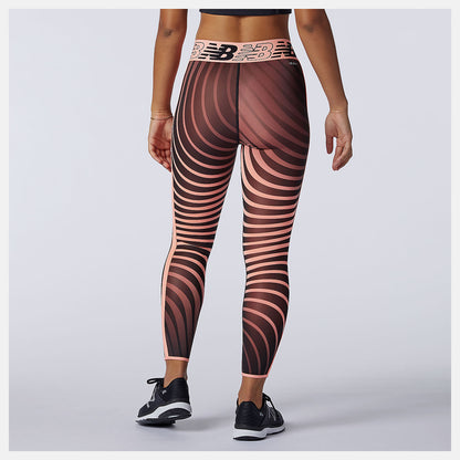 New Balance Relentless Printed High Rise 7/8 Tight