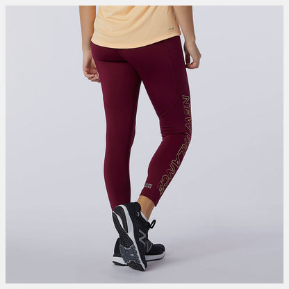 New Balance Printed Impact Run Crop