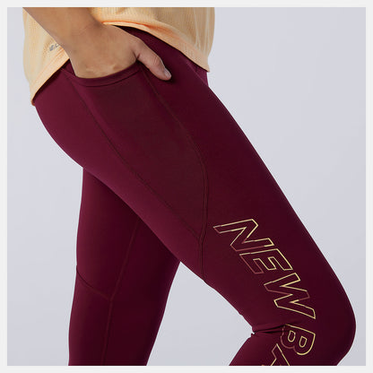 New Balance Printed Impact Run Crop