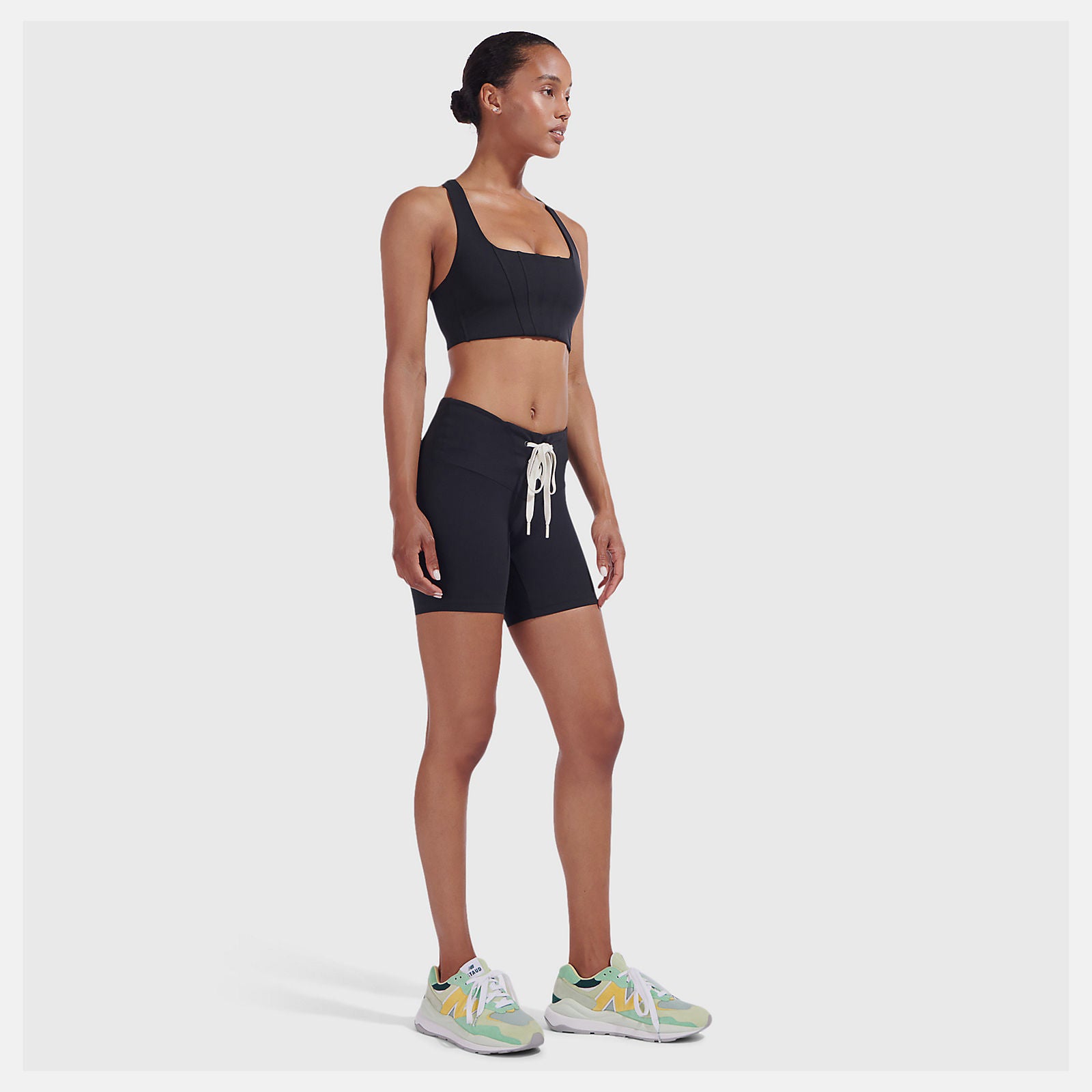 New Balance Staud Lace Up Fitted Short
