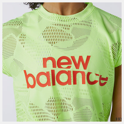New Balance Achiever Collide Open Mesh Tee