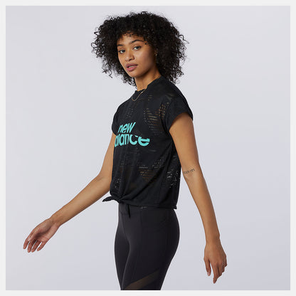 New Balance Achiever Collide Open Mesh Tee