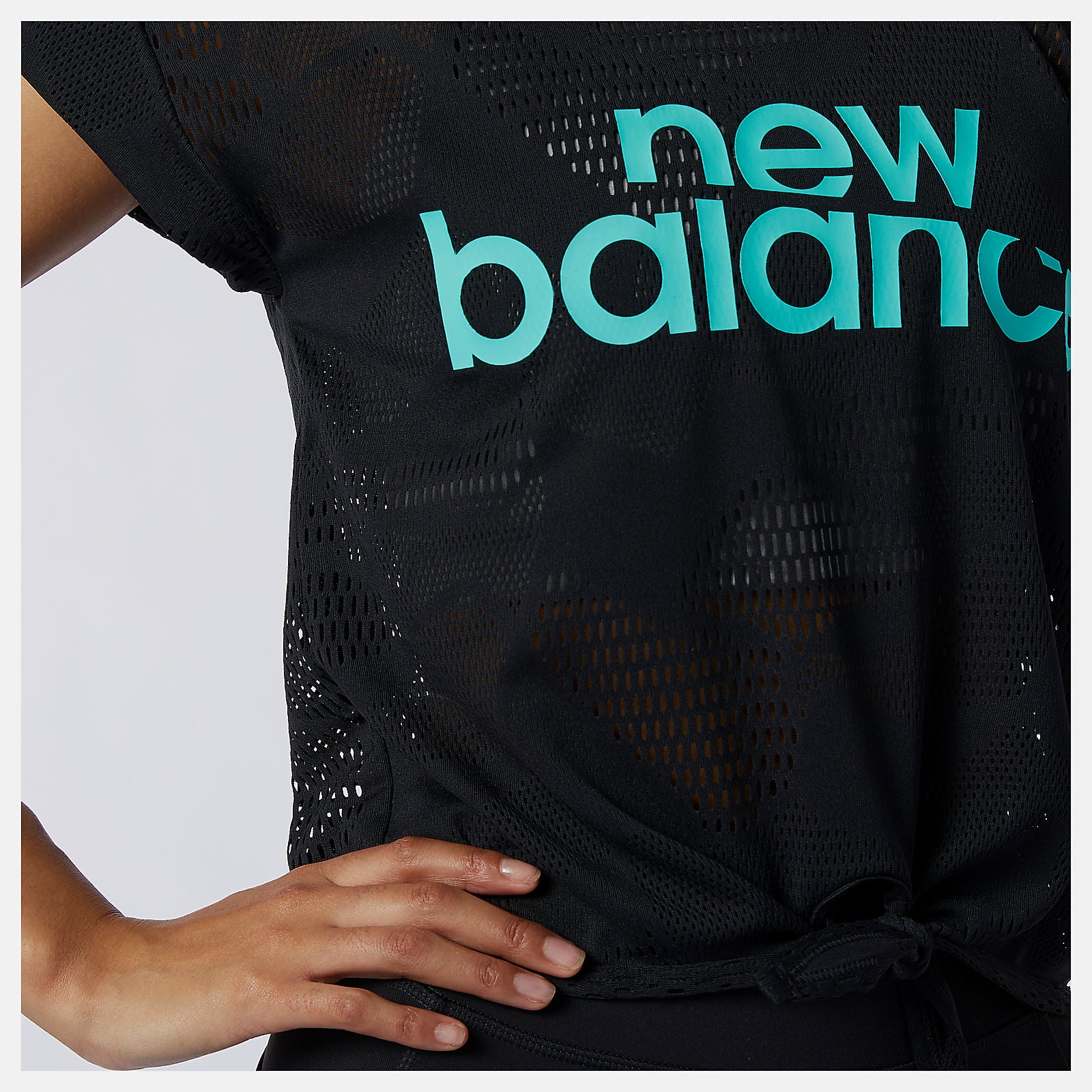 New Balance Achiever Collide Open Mesh Tee
