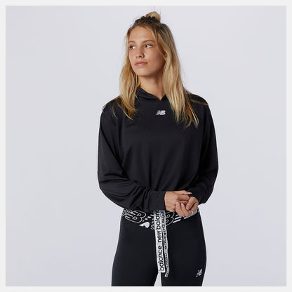 New Balance Relentless Cinched Hem Hoodie