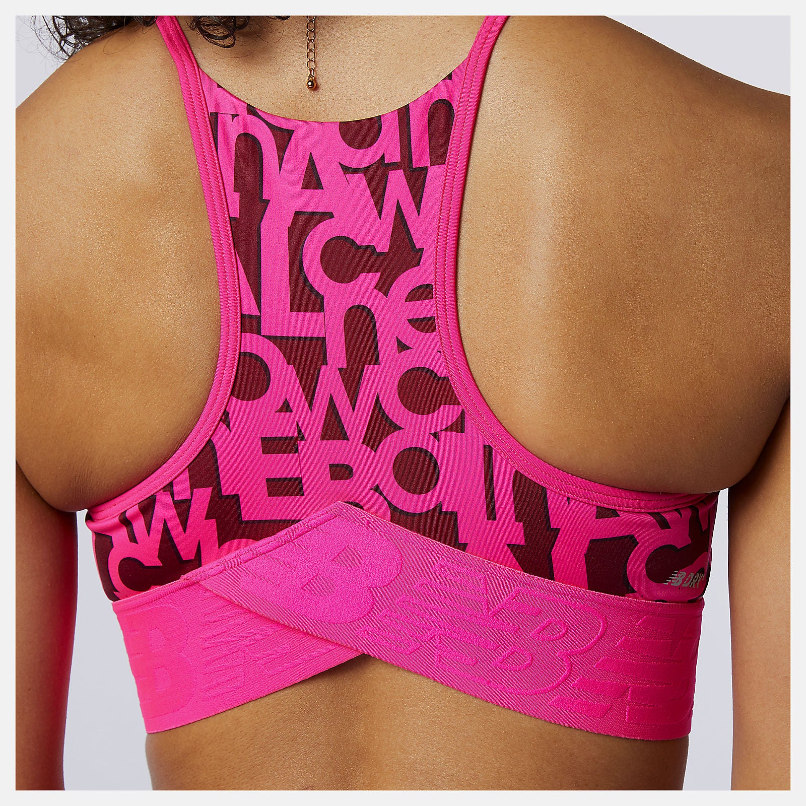 New Balance Relentless Printed Crop Top