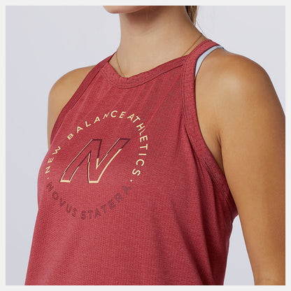 New Balance Printed Impact Run Hybrid Tank