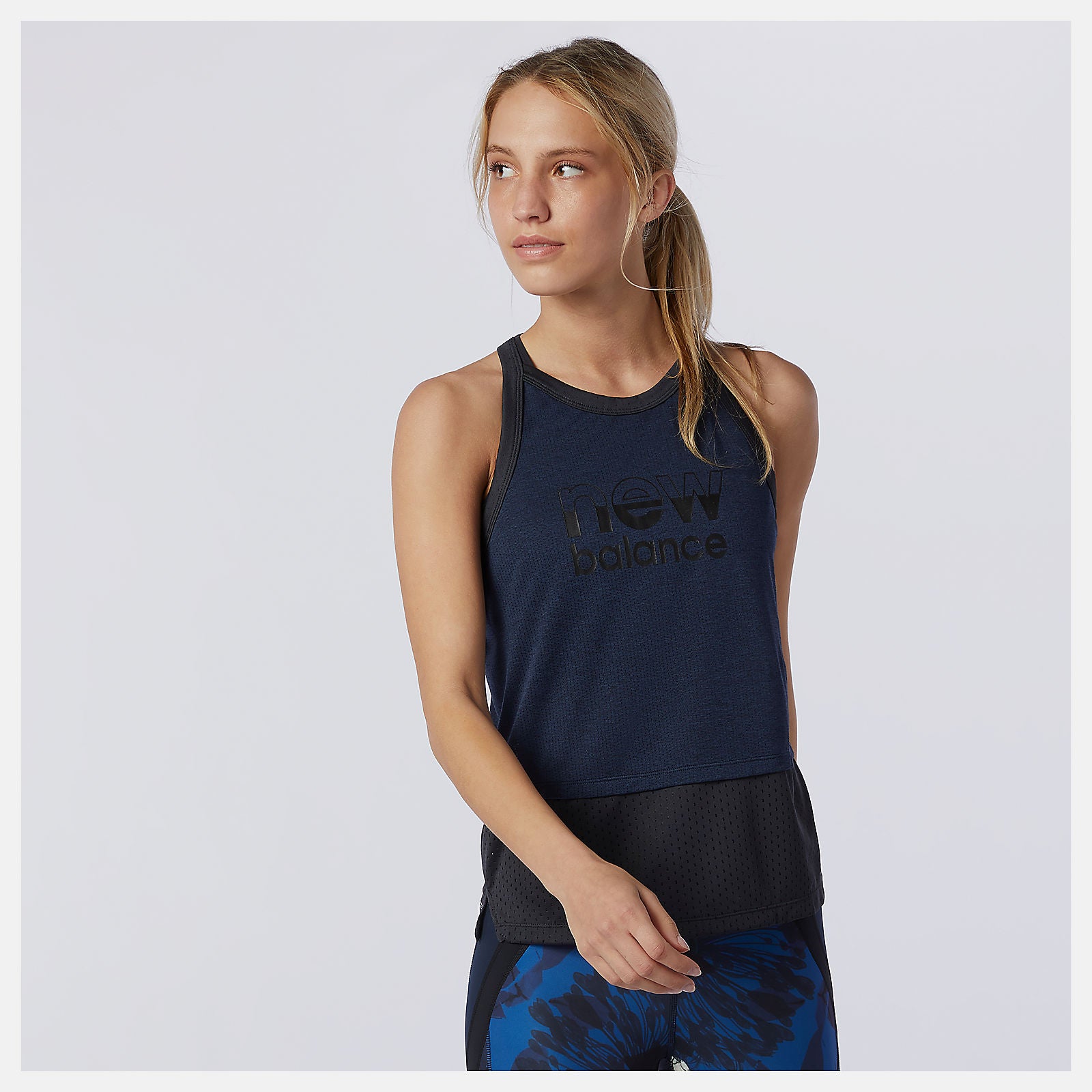 New Balance Printed Impact Run Hybrid Tank