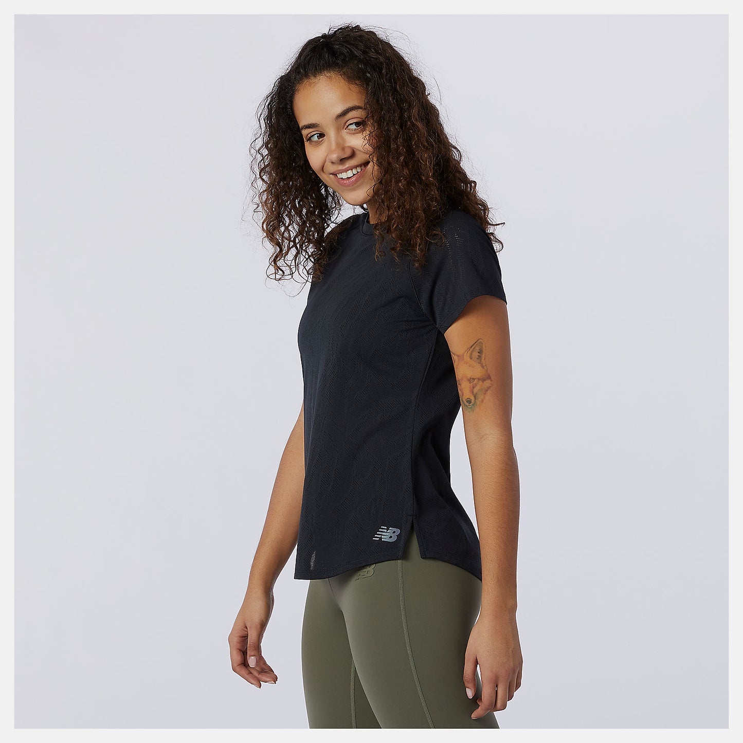 New Balance Q Speed Fuel Jacquard Short Sleeve