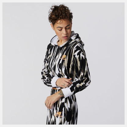 New Balance NB Athletics Collide Printed Terry Hoodie