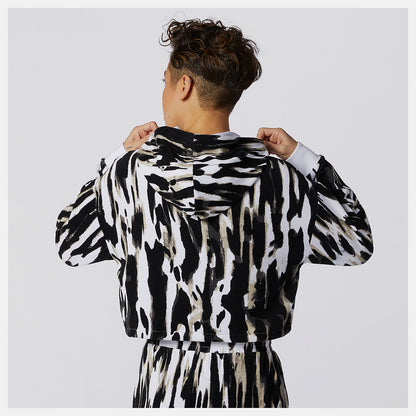 New Balance NB Athletics Collide Printed Terry Hoodie