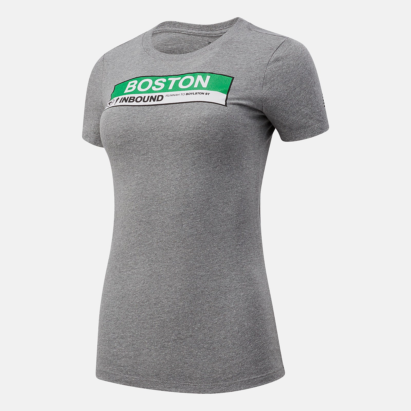 New Balance Boston INBound Green Line Graphic Tee