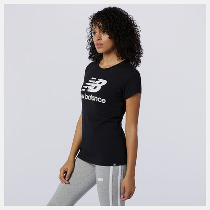 New Balance Essentials Stacked Logo Tee