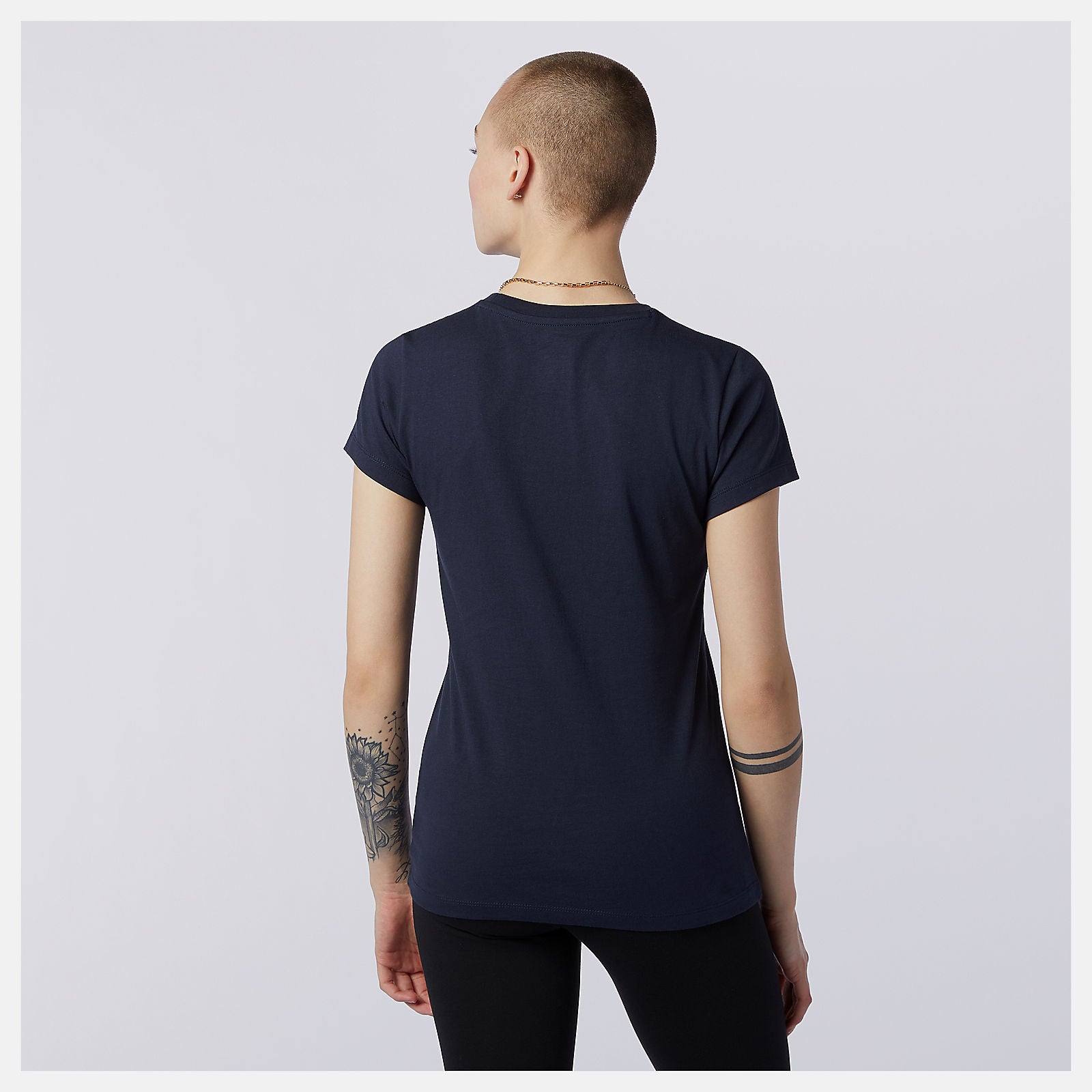 New Balance Essentials Stacked Logo Tee