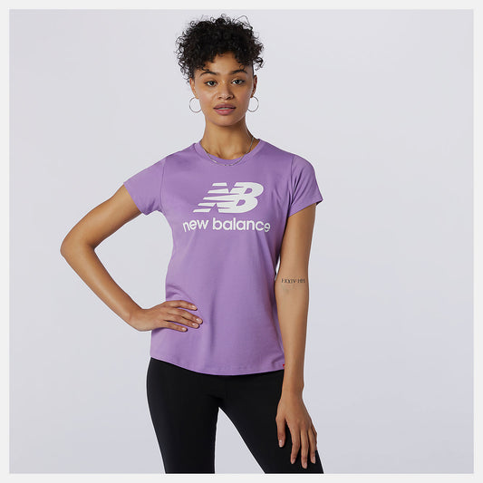 New Balance Essentials Stacked Logo Tee