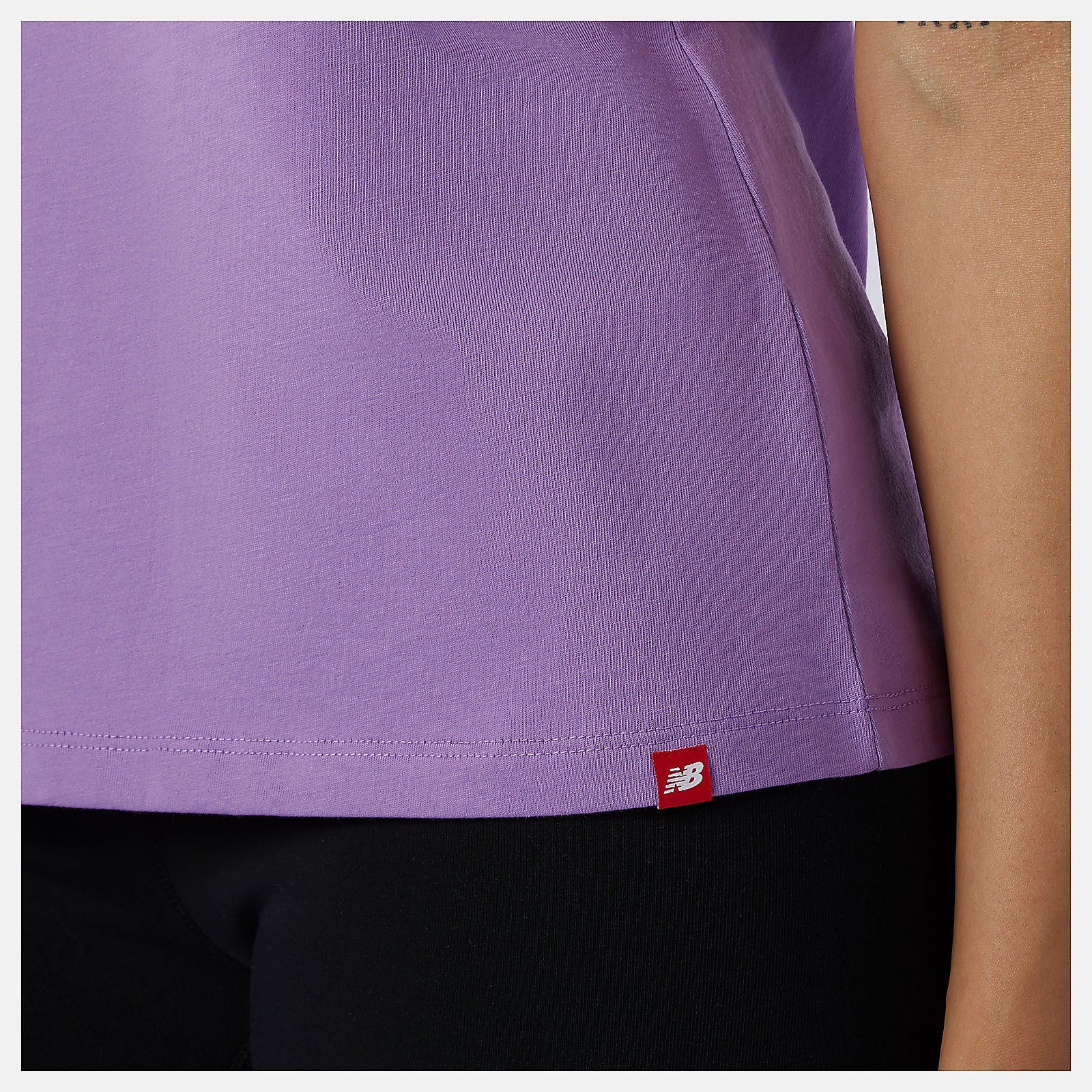 New Balance Essentials Stacked Logo Tee